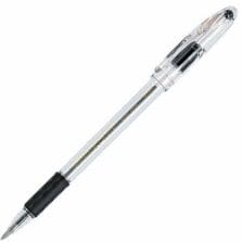 Ballpoint Pen, Medium Point, Black Ink/Clear Barrel