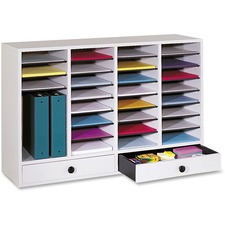 Adjust Organizer, 39-1/4"x11-3/4"x25-1/4", 32 Compartment, Gray