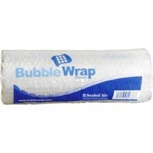 Bubble Wrap, Multipurpose, 3/16" Bubble, 12"x10' Roll, Clear