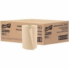Hardwound Roll Towels, 2"Core, 7-7/8"x350', 12Rolls/CT, NL
