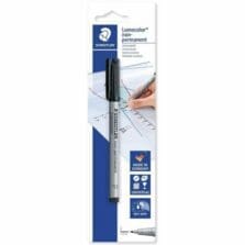 Markers, Erasable on Film, Fine Point, 10/BX, Black