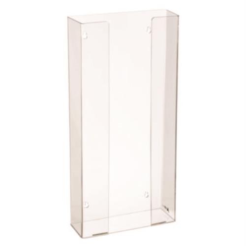 Acrylic Glove Dispenser, Quad Box Capacity, 10.2 x 3.5 x 21.1, Clear