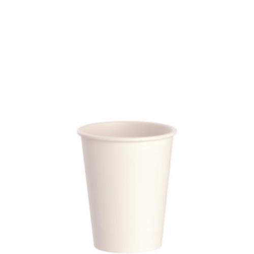 Thermoguard Insulated Paper Hot Cups, 8 oz, White Sustainable Forest Design, 40/Pack