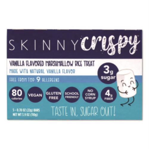 Crispy Treat, Vanilla, 0.78 oz Bars, 5 Bars/Pack, 3 Packs/Carton