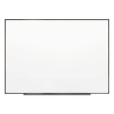 Fusion Nano-Clean Magnetic Whiteboard, 48" x 36", White Surface, Black Aluminum Frame