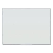 Floating Glass Ghost Grid Dry Erase Board, 48" x 36" (Actual Size: 47" x 35"), White Surface