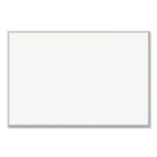 Magnetic Dry Erase Board with Aluminum Frame, 72" x 48" (Actual Size: 70" x 47"), White Surface, Satin Aluminum Frame