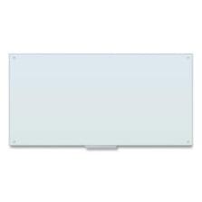 Glass Dry Erase Board, 72" x 36" (Actual Size: 70" x 35"), White Surface