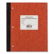 Duplicate Laboratory Notebooks, Two-Part Carbonless, Quadrille Rule (4 sq/in), Brown Cover, (200) 11 x 9.25 Sheets