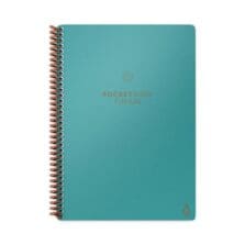 Fusion Smart Notebook, Seven Assorted Page Formats, Teal Cover, (21) 8.8 x 6 Sheets