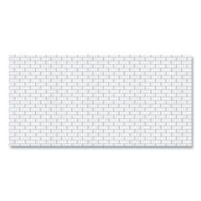 Fadeless Paper Roll, 50 lb Bond Weight, 48 x 50 ft, White Subway Tile