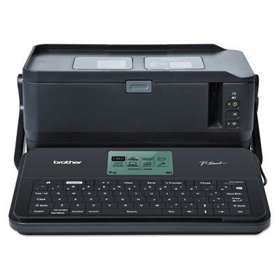 Pt-D800w Commercial/lite Industrial Portable Label Maker, 60 Mm/s Print Speed, 12.25 X 7.5 X 6.12