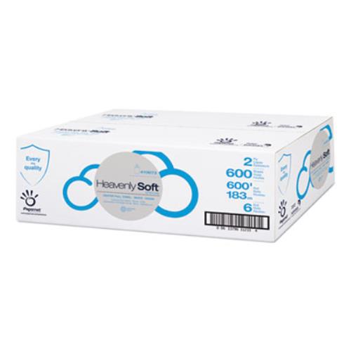 Heavenly Soft Special Center Pull Towel, 2-Ply, 7.6 x 12, White, 600 Sheets/Roll, 6 Rolls/Carton