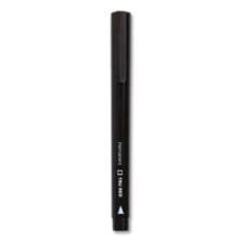 PERMANENT MARKER, PEN-STYLE, FINE BULLET TIP, BLACK, 5/PACK