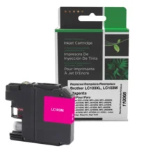 Remanufactured High Yield Magenta Ink Cartridge for Brother LC103XL (Page Yield: 600)