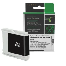 Remanufactured Black Ink Cartridge for Brother LC51 (Page Yield: 500)