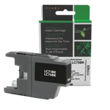 Remanufactured High Yield Black Ink Cartridge for Brother LC71/LC75 (Page Yield: 600)