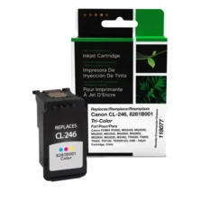 Remanufactured Color Ink Cartridge for Canon CL-246 (8281B001) (Page Yield: 180)