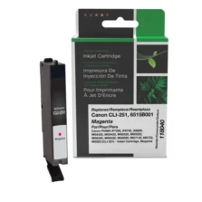 Remanufactured Magenta Ink Cartridge for Canon CLI-251 (6515B001) (Page Yield: 298)