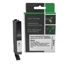 Remanufactured High Yield Black Ink Cartridge for Canon CLI-271XL (0336C001) (Page Yield: 4,400)