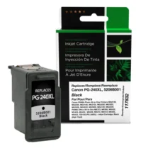 Remanufactured High Yield Black Ink Cartridge for Canon PG-240XL (5206B001) (Page Yield: 300)