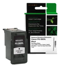 Remanufactured High Yield Black Ink Cartridge for Canon PG-260XL (3706C001) (Page Yield: 450)