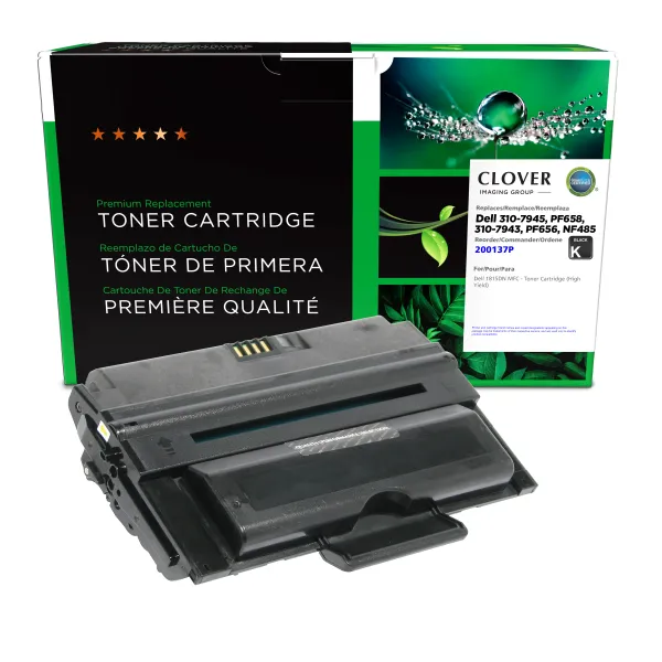 Remanufactured High Yield Toner Cartridge for Dell 1815 (Page Yield: 5,000)