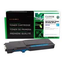 Remanufactured High Yield Cyan Toner Cartridge for Dell C3760 (Page Yield: 9,000)