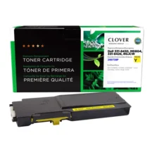 Remanufactured High Yield Yellow Toner Cartridge for Dell C3760 (Page Yield: 9,000)