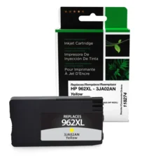 Remanufactured High Yield Yellow Ink Cartridge for HP 962XL (3JA02AN) (Page Yield: 1,600)