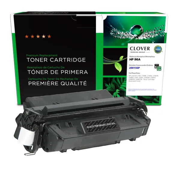 Remanufactured Extended Yield Toner Cartridge for HP C4096A (Page Yield: 9,000)