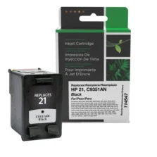Remanufactured Black Ink Cartridge for HP 21 (C9351AN) (Page Yield: 190)