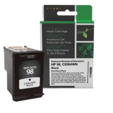 Remanufactured Black Ink Cartridge for HP C9364WN (HP 98) (Page Yield: 400)