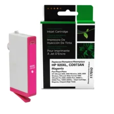 Remanufactured High Yield Magenta Ink Cartridge for HP 920XL (CD973AN) (Page Yield: 700)