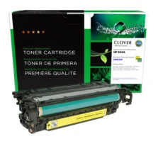Remanufactured Extended Yield Yellow Toner Cartridge for HP CE252A (Page Yield: 11,000)