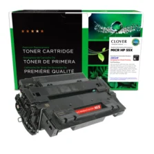 Remanufactured 55X MICR High Yield Toner Cartridge for HP CE255X (Page Yield: 12,500)