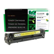Remanufactured Extended Yield Yellow Toner Cartridge for HP CF212A (Page Yield: 2,400)