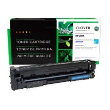 Remanufactured Cyan Toner Cartridge for HP 201A (CF401A) (Page Yield: 1,400)