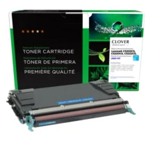 Remanufactured High Yield Cyan Toner Cartridge for Lexmark C520/C522/C524/C534 (Page Yield: 5,000)