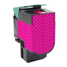 Remanufactured High Yield Magenta Toner Cartridge for Lexmark CS417/CS517 (Page Yield: 3,500)