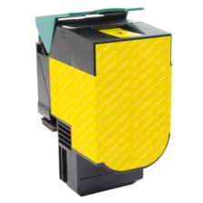 Remanufactured High Yield Yellow Toner Cartridge for Lexmark CS417/CS517 (Page Yield: 3,500)