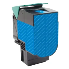 Remanufactured Extra High Yield Cyan Toner Cartridge for Lexmark CS510 (Page Yield: 4,000)