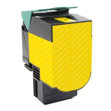 Remanufactured Extra High Yield Yellow Toner Cartridge for Lexmark CS510 (Page Yield: 4,000)