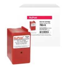 Non-OEM New Postage Meter Red Ink Cartridge for Pitney Bowes 793-5 (Page Yield: 3,000)