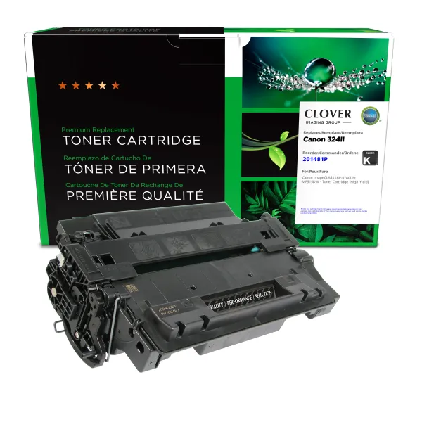 Remanufactured High Yield Toner Cartridge for Canon 324II (3482B013) (Page Yield: 12,500)