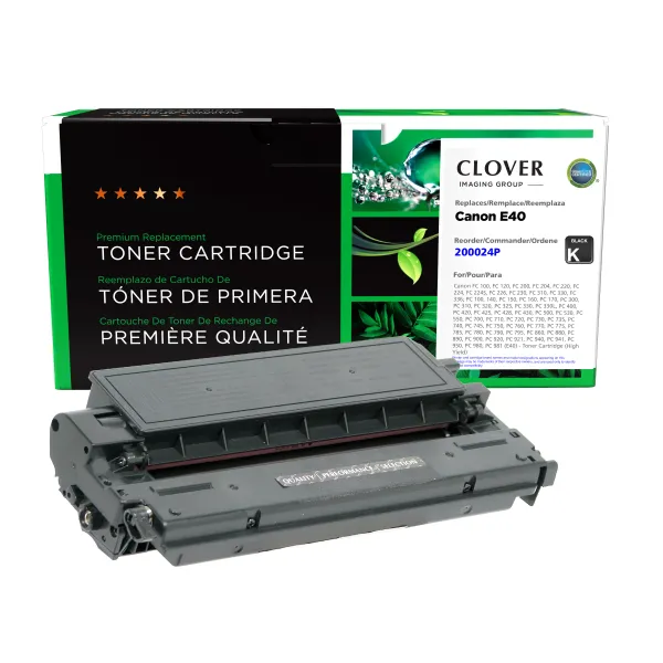 Remanufactured High Yield Toner Cartridge for Canon E40 (1491A002AA) (Page Yield: 4,000)