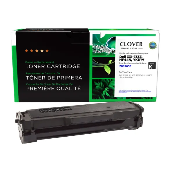 Remanufactured Toner Cartridge for Dell B1160 (Page Yield: 1,500)
