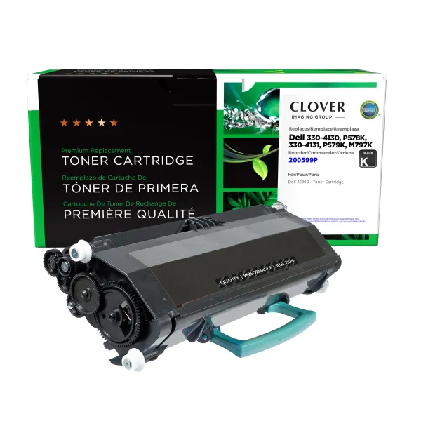 Remanufactured Toner Cartridge for Dell 2230 (Page Yield: 3,500)