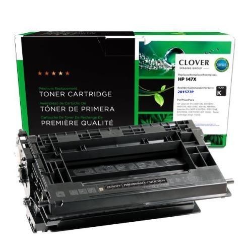 Remanufactured High Yield Toner Cartridge (New Chip) for HP 147X (HP W1470X) (Yield: 25,200) Compatible with OEM# 201577P