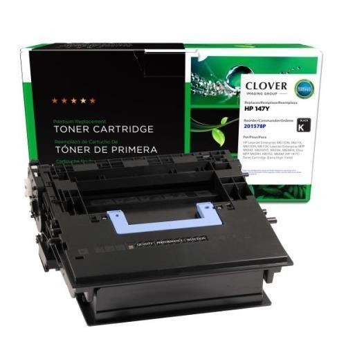 Extra High Yield Toner Cartridge (New Chip) for HP 147Y (HP W1470Y) (Yield: 42,000) Compatible with OEM# 201578P